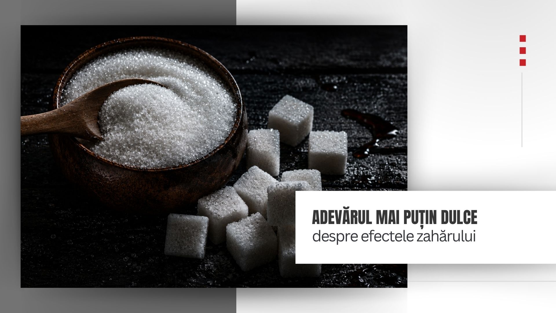 Adevarul mai putin dulce despre efectele zaharului asupra sanatatii. Clinica Med Artis Dent, Cluj Napoca